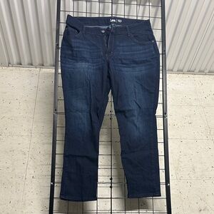 Lee Women’s Deep Indigo Straight Plus Size Jeans